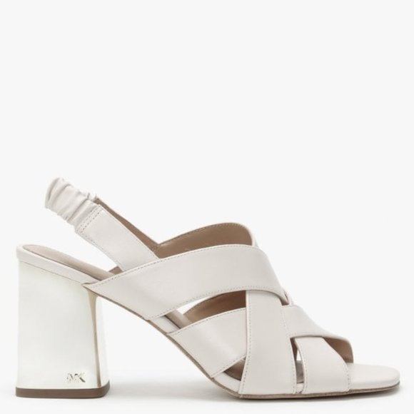 MICHAEL KORS Dixon Light Cream Sandals - Picture 4 of 7